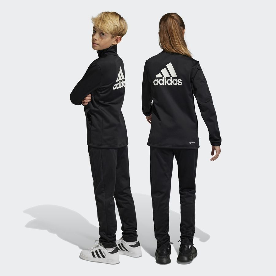 adidas Survêtement Essentials Big Logo - Noir/Blanc Enfant