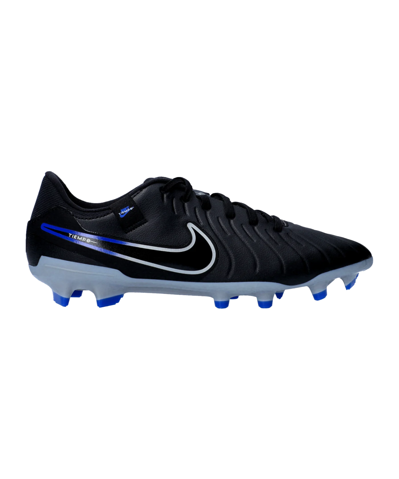 Nike Tiempo Legend X Academy FG/MG Shadow Schwarz Silber Blau F040