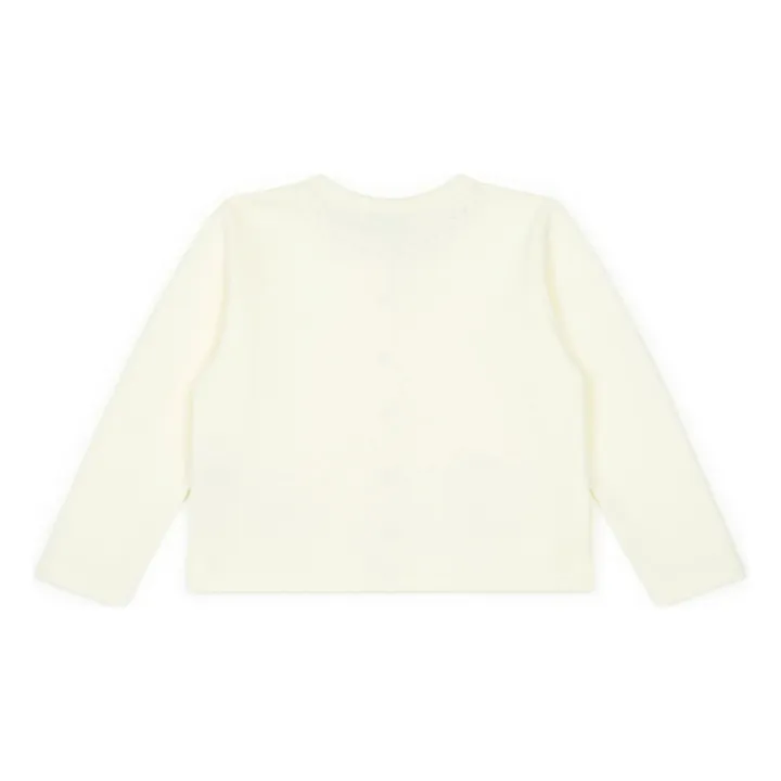 Bonton Cardigan Sœur Coton Bio | Ecru