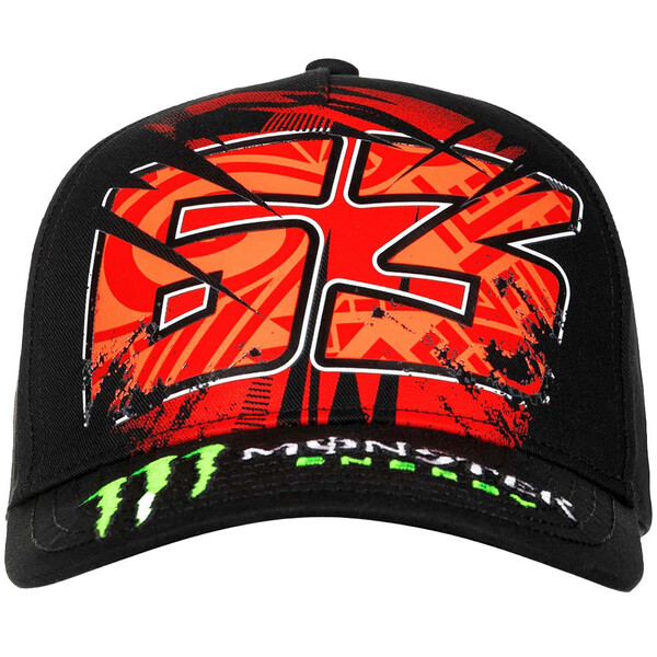 VR46 - Casquette Monster Bagnaia Noir / Rouge