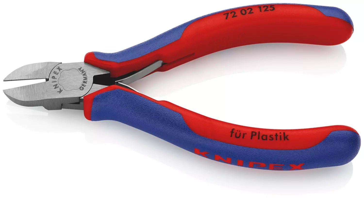 Knipex 7202125 Zijsnijtang voor kunststof - 125mm