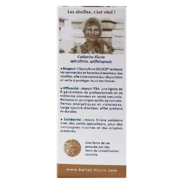 Xarope de inverno de própolis orgânico Ballot-Flurin Santé 100ml