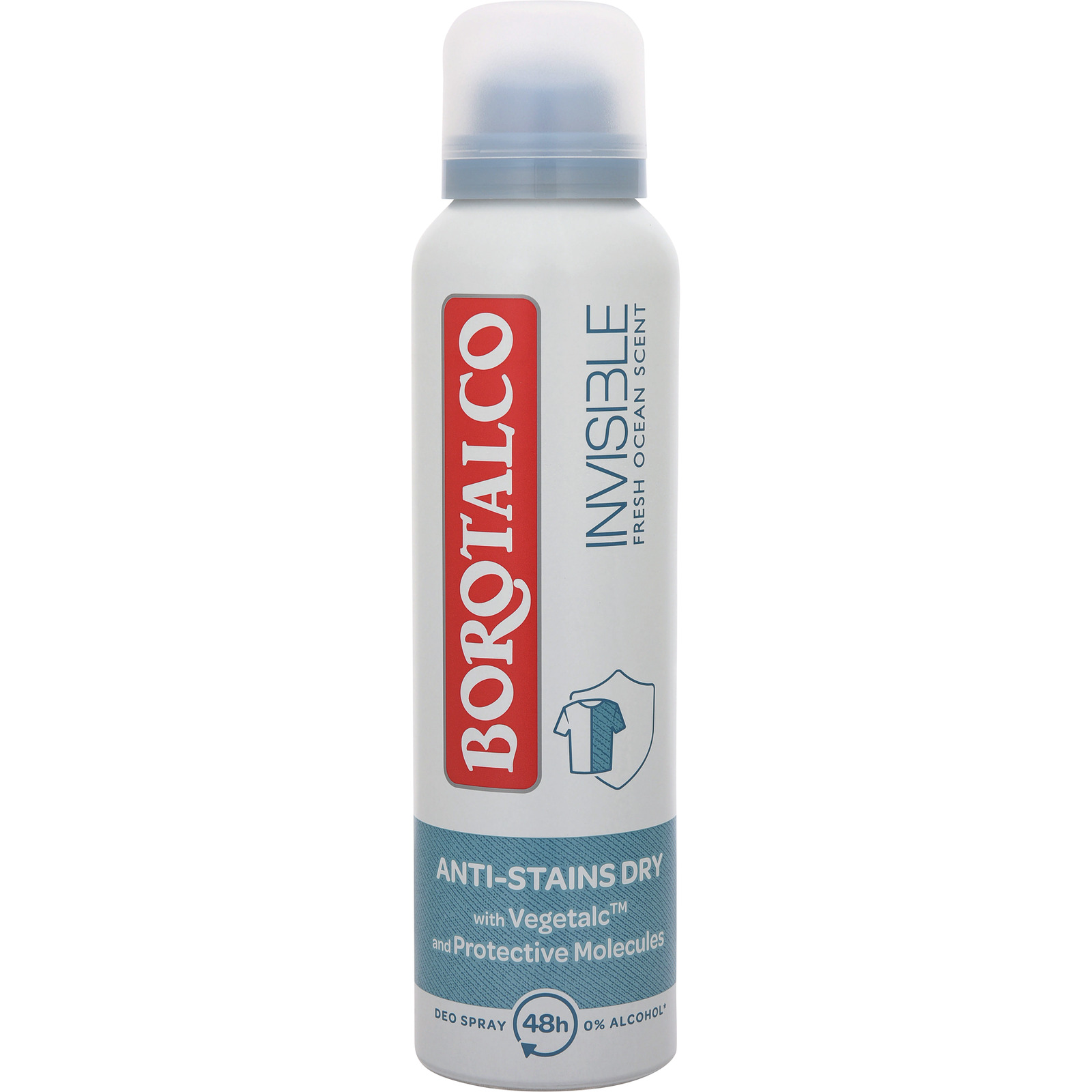 Borotalco Invisible Fresh Deo Spray 2 x 150 ml
