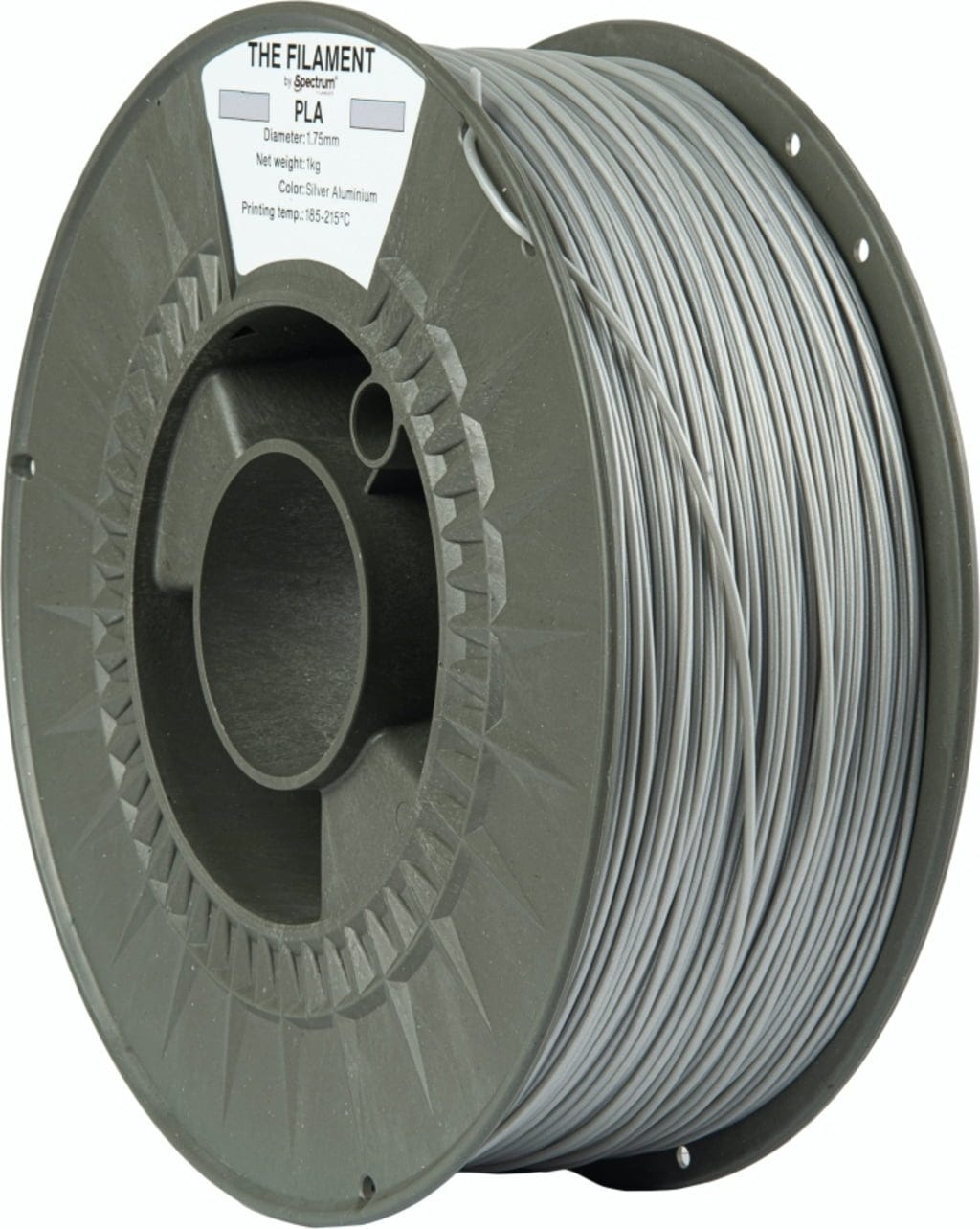 The Filament  PLA Silver Aluminium, 1,75 mm / 1000 g    Zuverlässiges & kostengünstiges PLA in Silver Aluminium