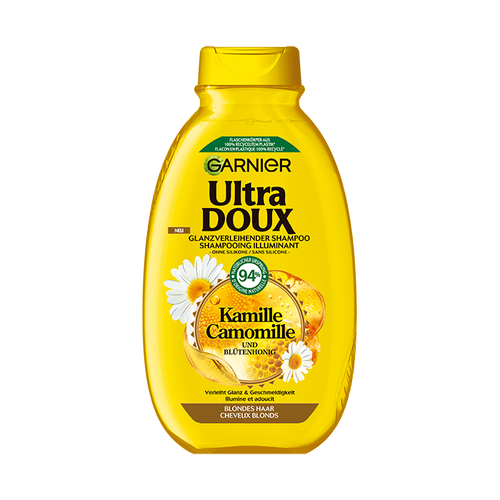 ULTRA DOUX Shampoo<br>300 ml, Flasche, Kamille und Blütenhonig