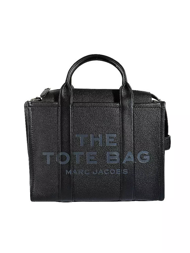 MARC JACOBS Ledertasche - Tote Bag  THE MEDIUM TOTE LEATHER schwarz