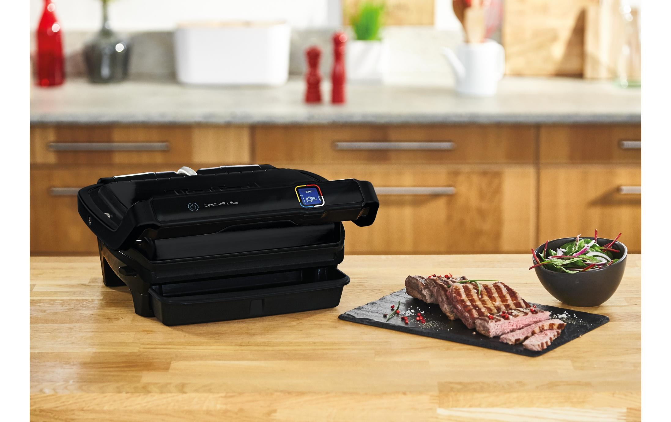 Tefal Kontaktgrill »OptiGrill Elite GC7508CH 2000 W« 2000 W