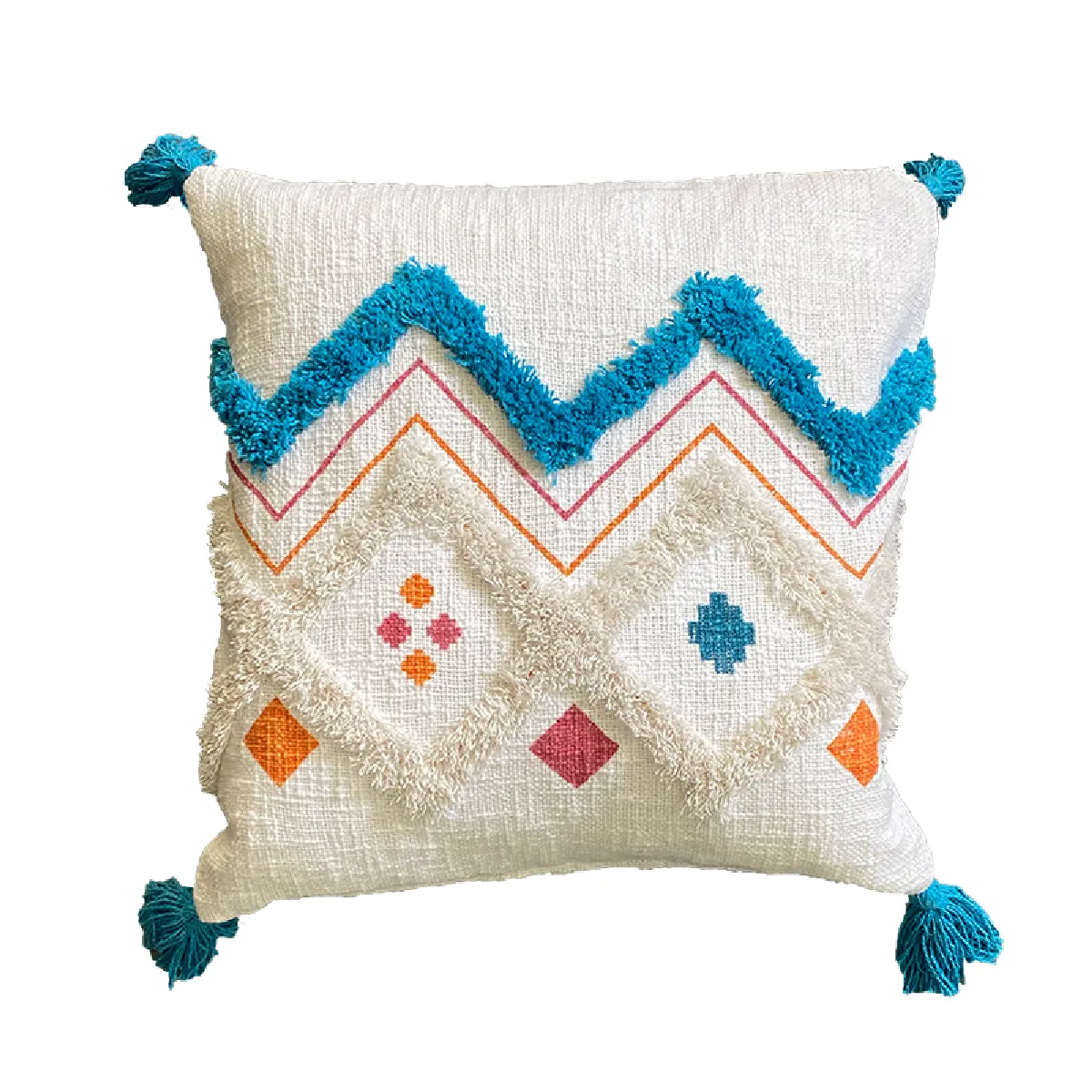 MEVAK LIVING Hopi 45x45 Bleu