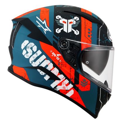 Casque Suomy SPEEDSTAR - TACTIC - MATT - Vert / Blanc