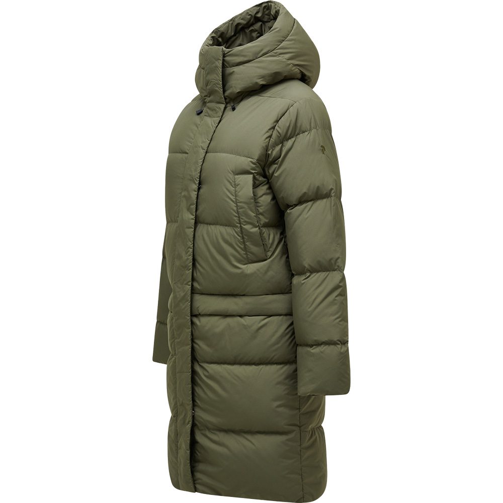 Peak Performance Quiver Daunenparka Damen pine needle