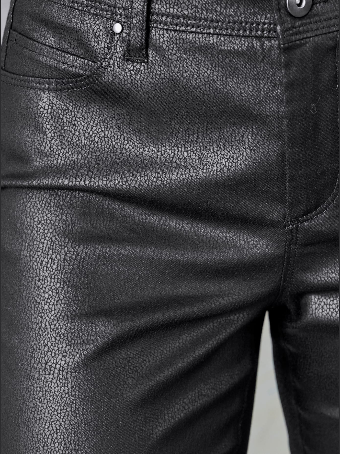 Pantalon push-up joli imprimé feuilles