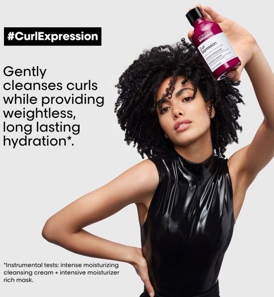 L'Oréal Professionnel - Serie Expert Curl Expression - Cleansing Cream - 300ml - Vrij van sulfaten