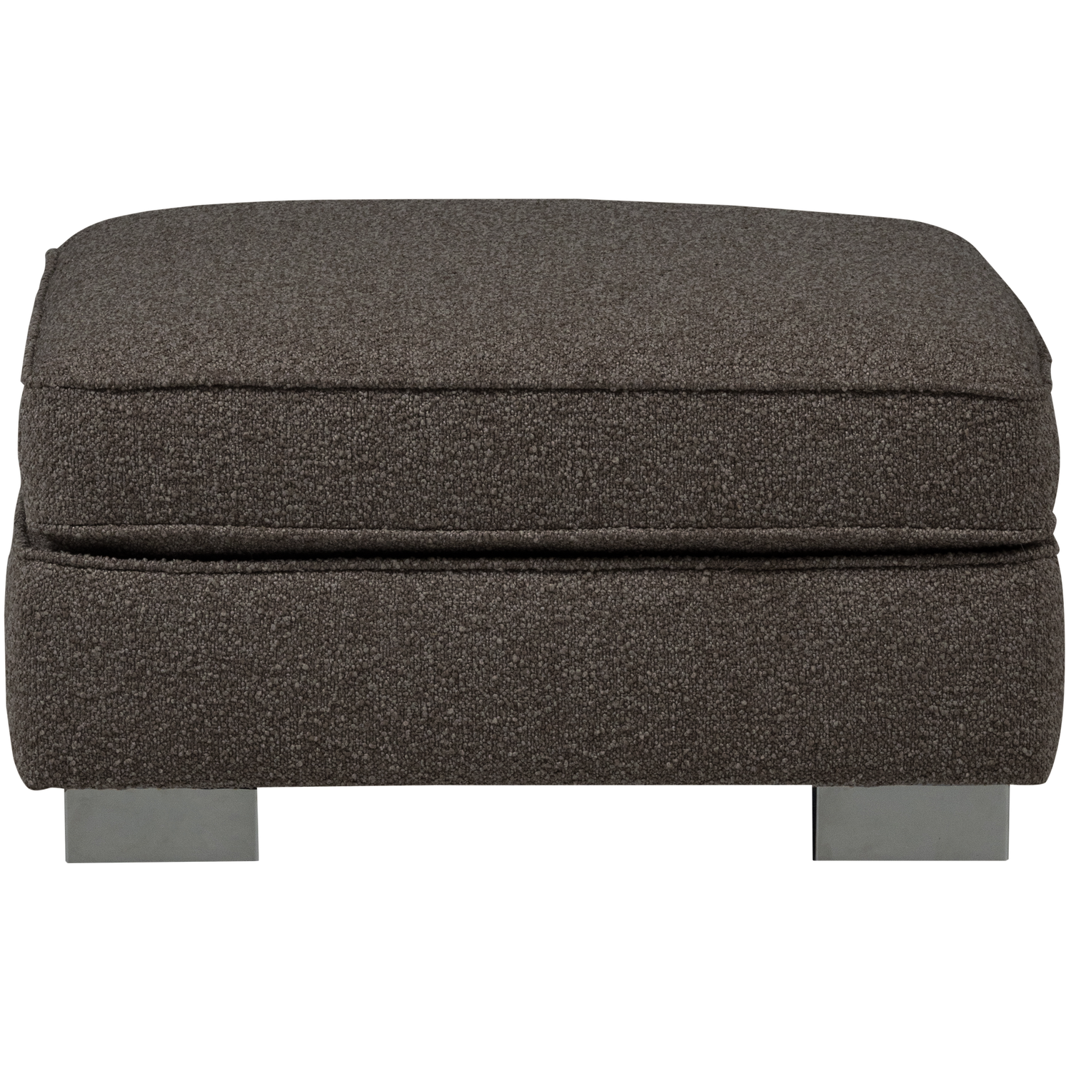 vtwonen Lazy Hocker - Bouclé - Antraciet