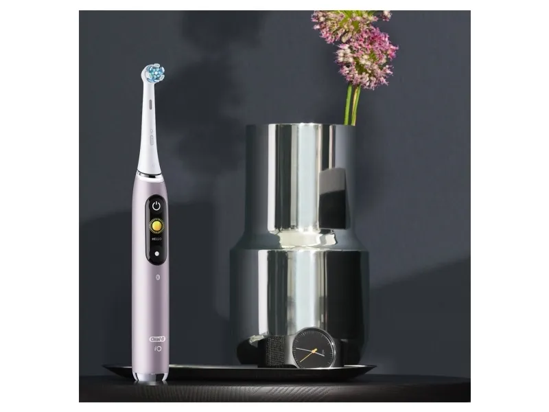 Braun Oral-B iO Series 9N, electric toothbrush (pink/white, Rose Quartz)