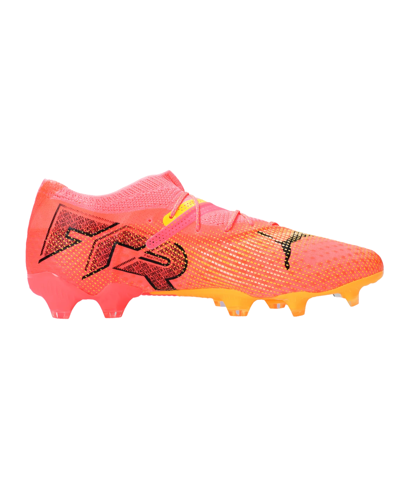 PUMA FUTURE 7 Ultimate Low FG/AG Orange Schwarz F03