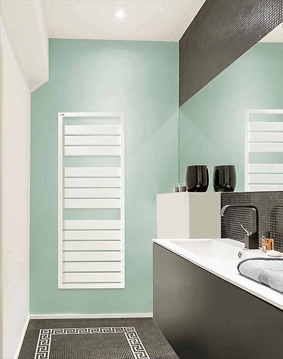 Radiateur sèche-serviettes eau chaude Acova Astrakan blanc 608W