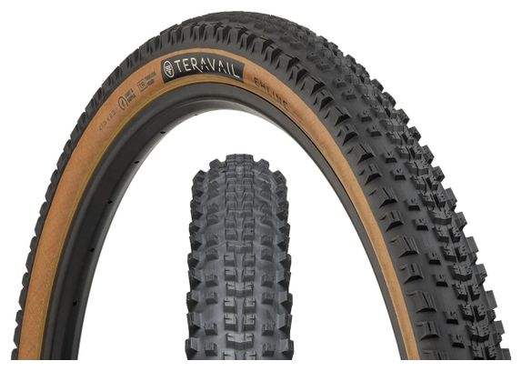 Pneu VTT Teravail Ehline 27.5'' Tubeless Ready Souple Durable Flancs Beiges Tan