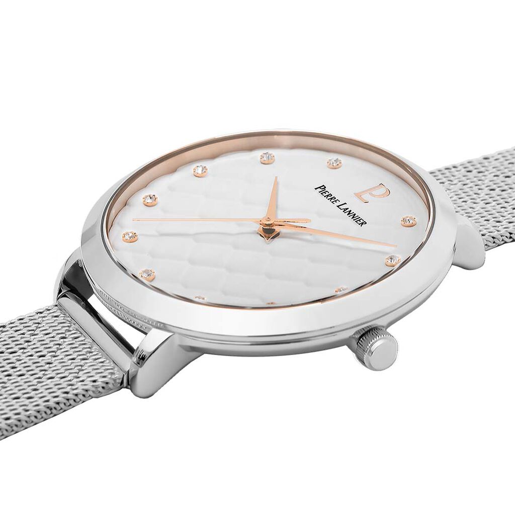 Montre Pierre Lannier Grace Blanc