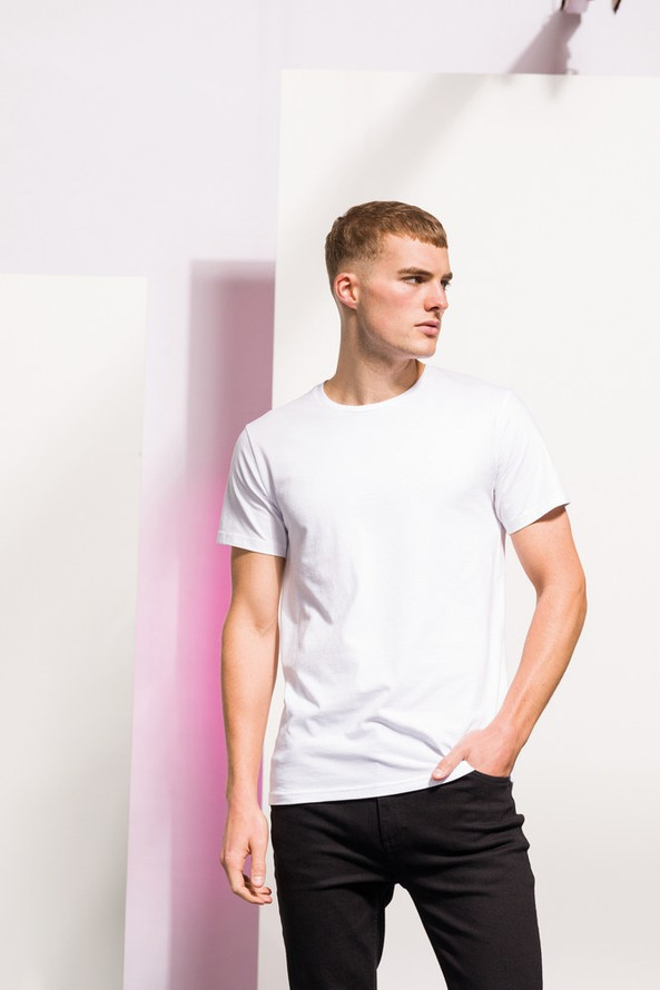 Skinnifit SFM121 - T-SHIRT HOMME EXTENSIBLE COL ROND