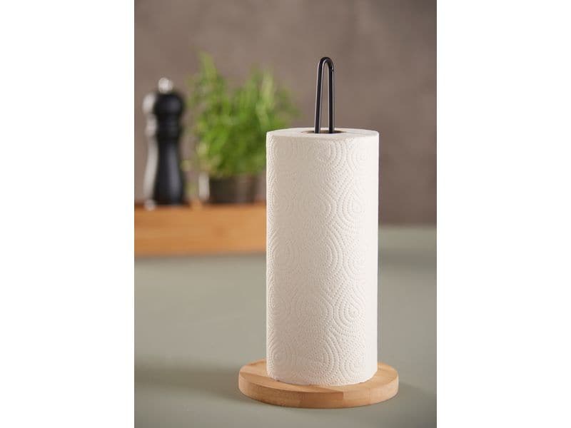Schou Küchenrollenhalter Bambus Braun Papierrollenhalter