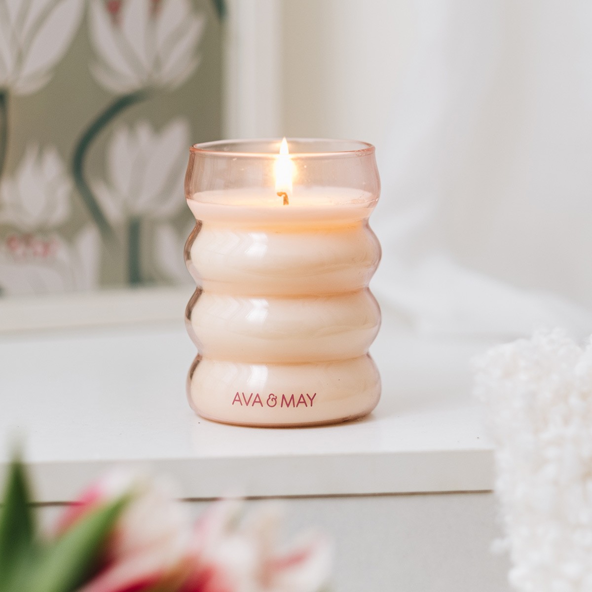Bougie parfumée - Rêverie florale - Gardénia & vanille - 250 g