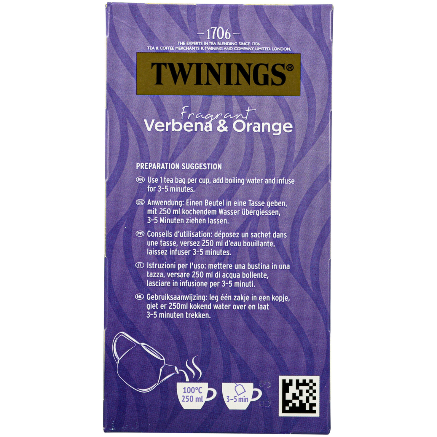 Twinings Eisenkraut-Orange 20Stück
