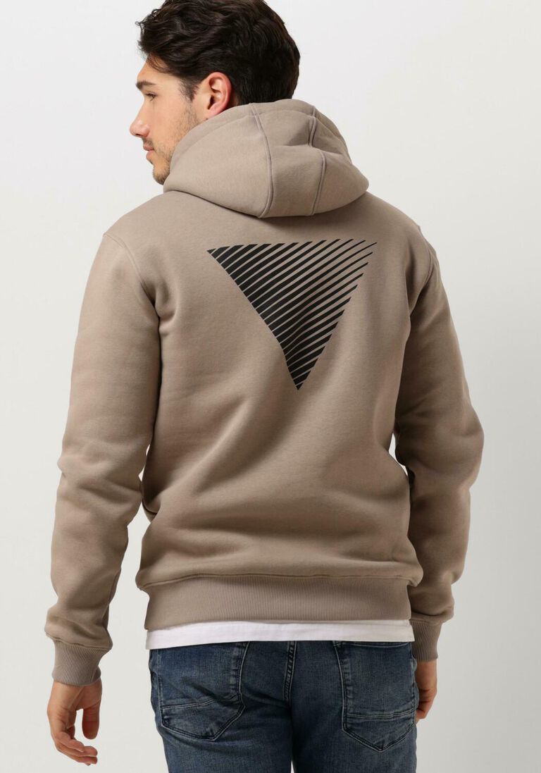 PURE PATH taupe pure path trui pure logo hoodie