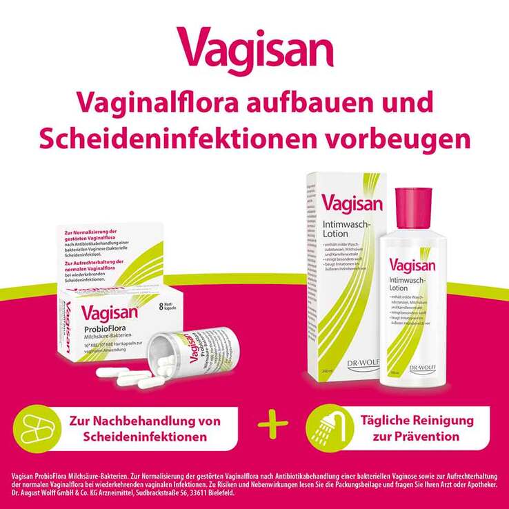 Vagisan Intimwaschlotion, 500 ml