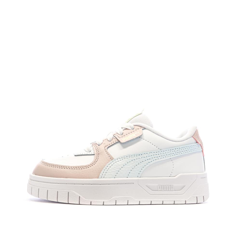 Puma Baskets Blanches/Rose/Bleu Fille Puma Cali Dream Pastel