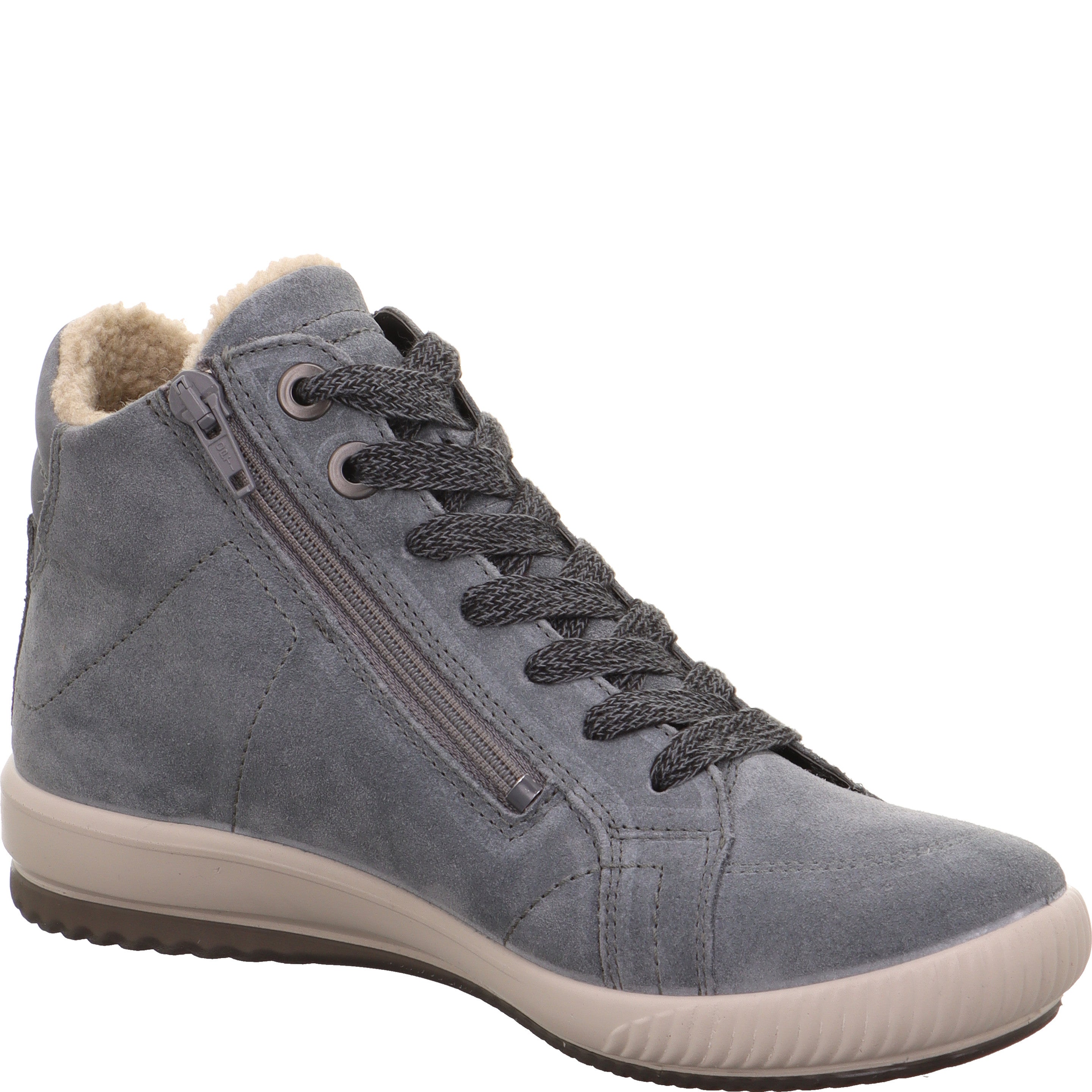 legero TANARO 5.0 Damen  Sneaker high mit Reißverschluss - Farbe: Castlerock - Größe: 4