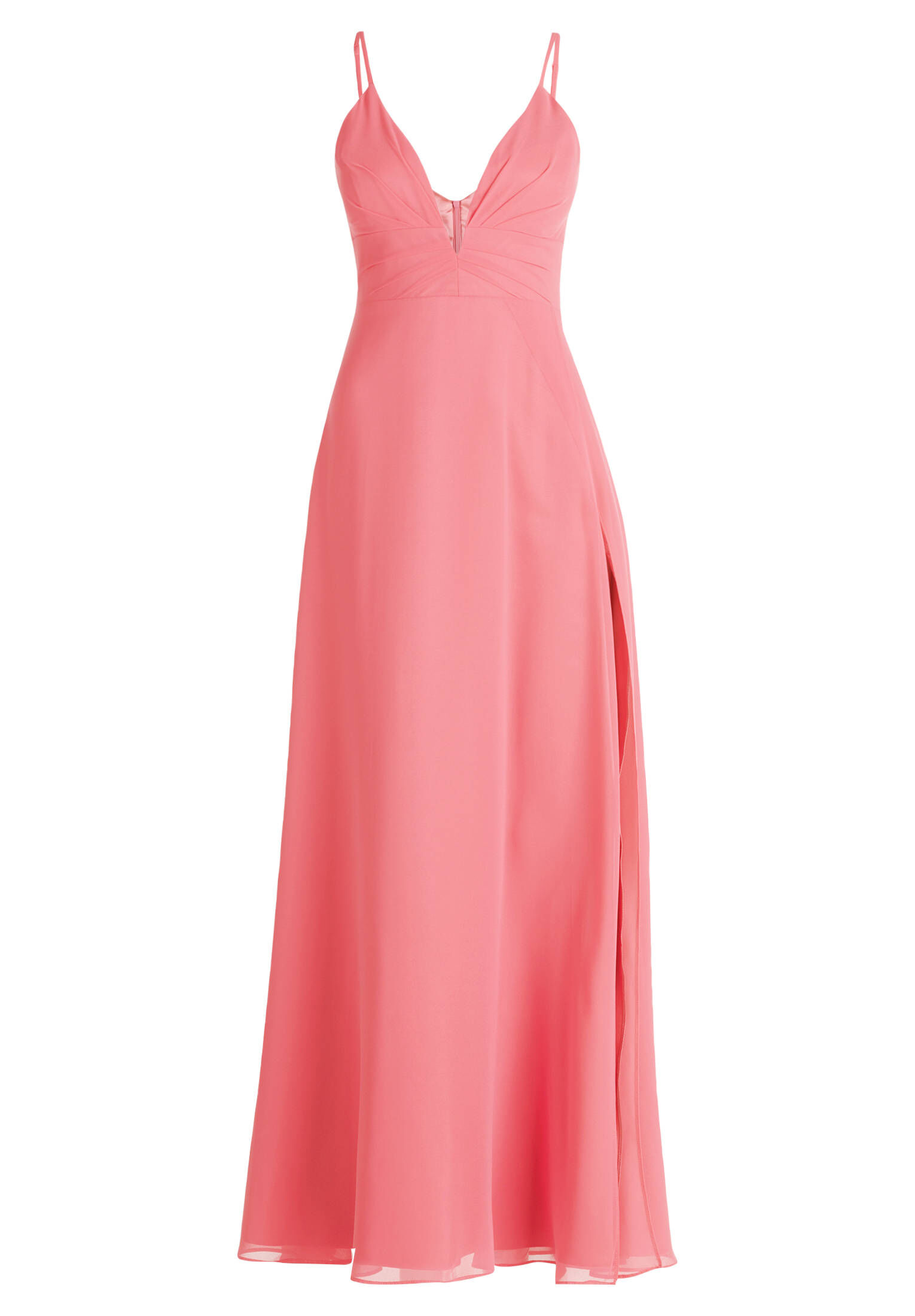 Vera Mont| Damen Chiffonkleid mit V-Ausschnitt