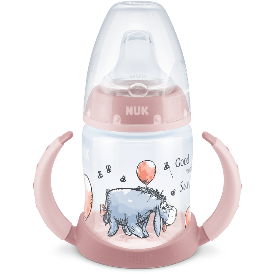 NUK Trinklernflasche First Choice  Winnie Puuh 150 ml, rosa