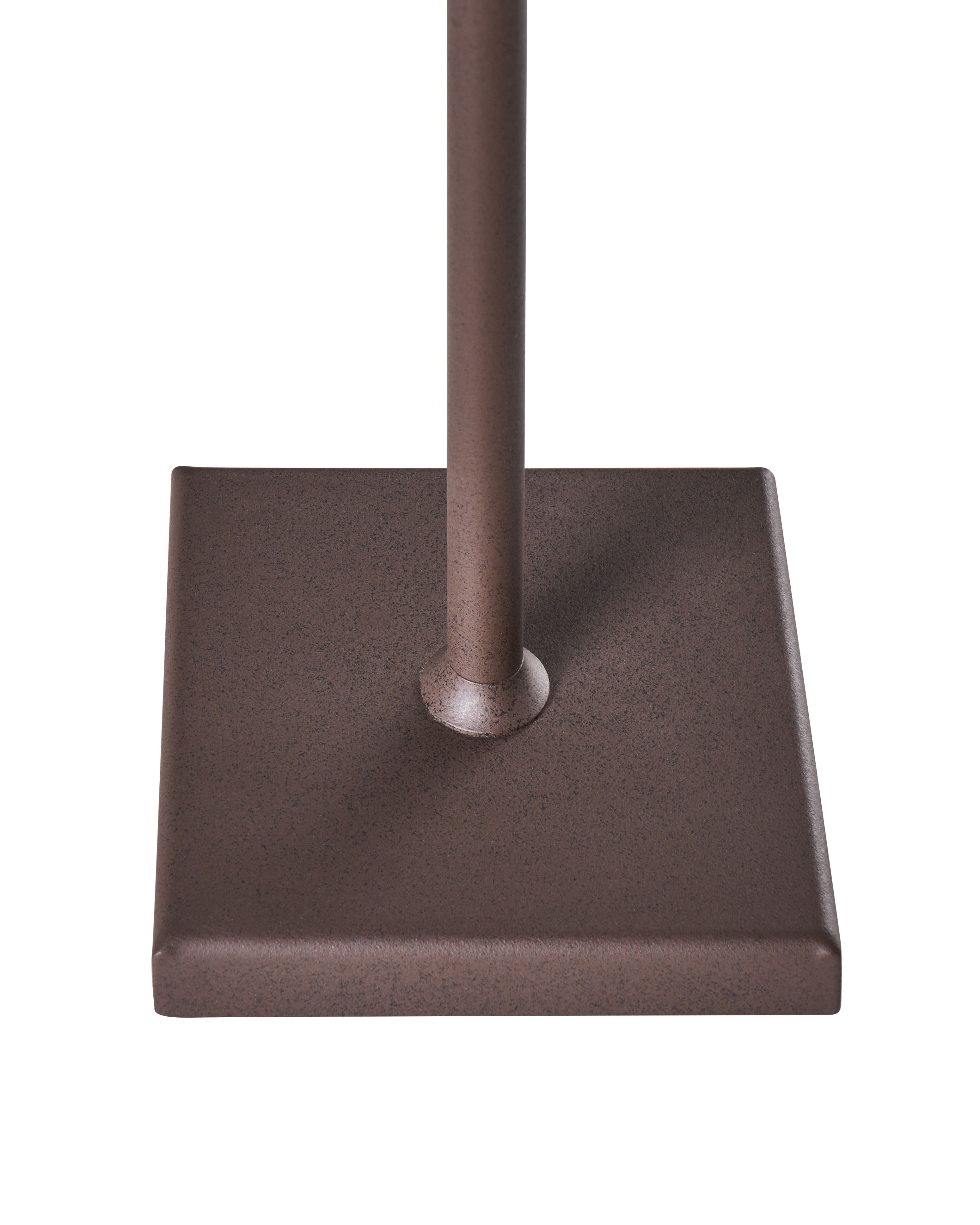 LED draadloze tafellamp BACEIRO met dimmer Metaal Bruin