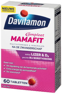 Davitamon Mamafit Tabletten 60st Multiverpakking 2x60TB