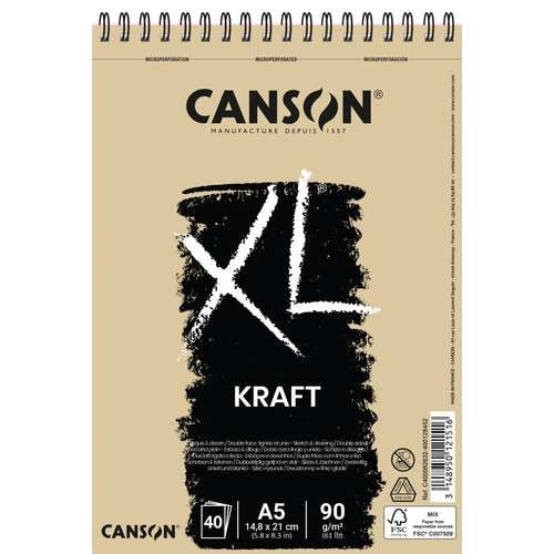 CANSON® XL® Kraft Skizzen- und Studienblock