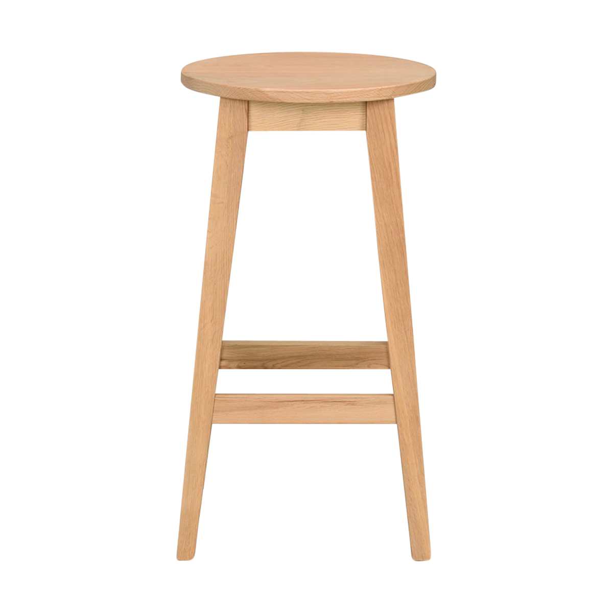 Rowico Home Austin houten barkruk naturel - 65 cm - set van 2