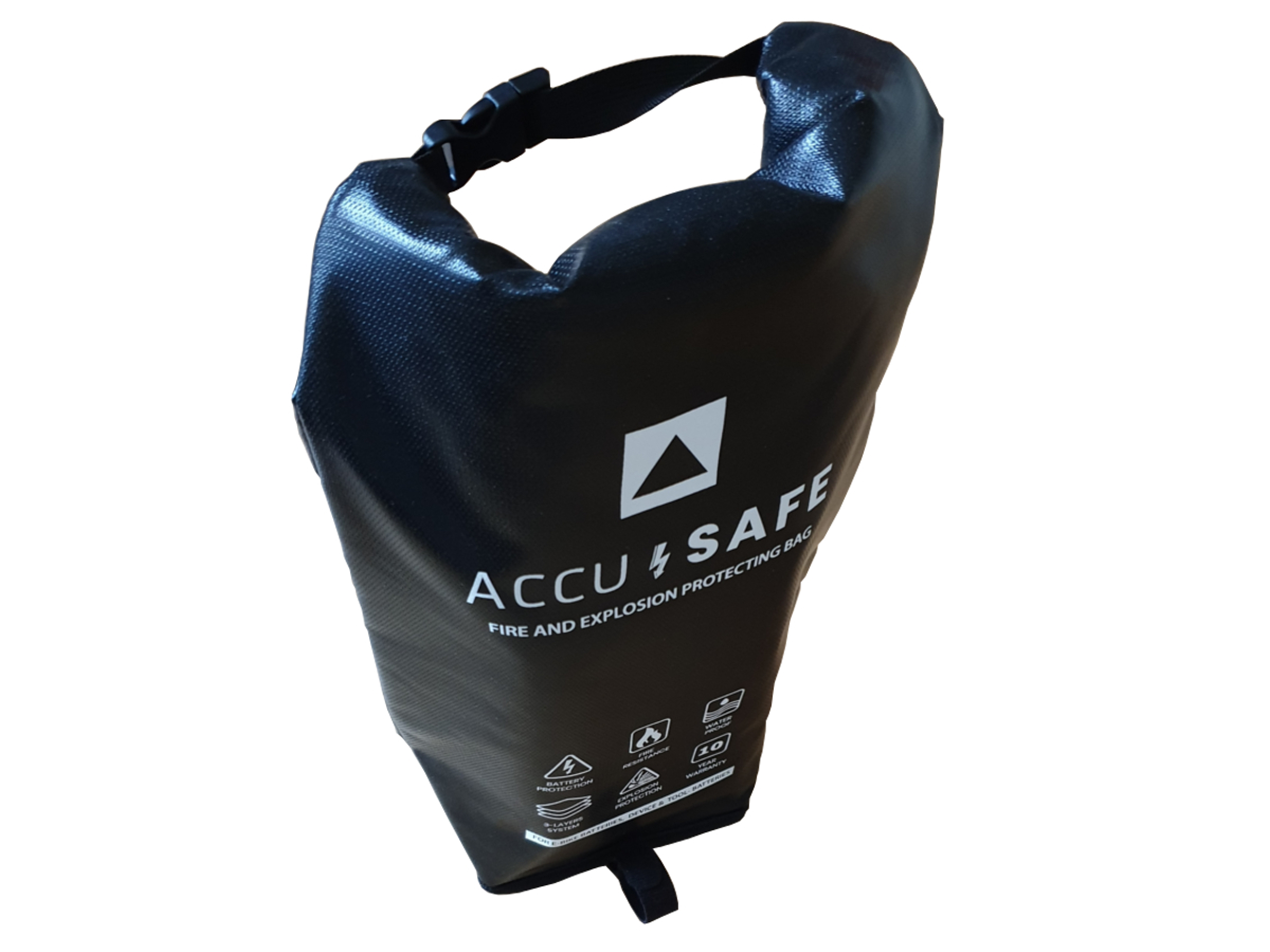 ACCU SAFE brandwerende batterij-beschermtas voor e-bikes