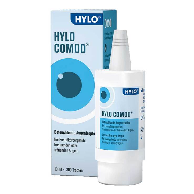 HYLO COMOD Augentropfen , 10 ml