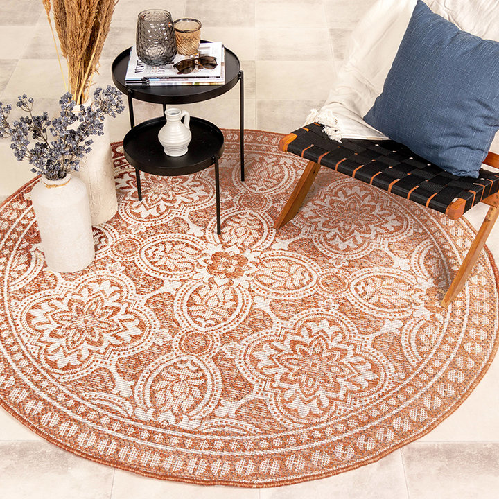 Rond buitenkleed - Summer Oriental Terra