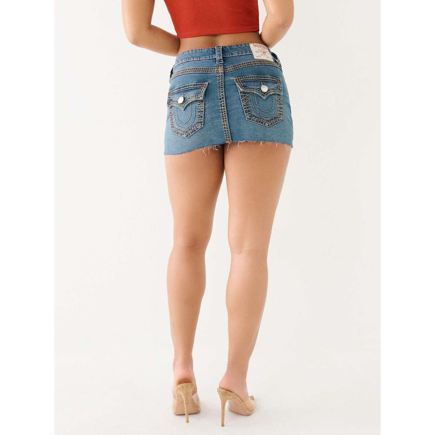 True Religion TR Sadie Mini Skirt Womens