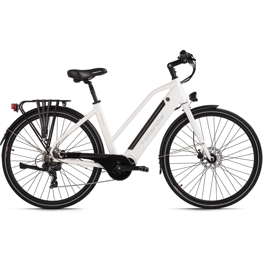 Adore Alu E-Citybike Damen Hollandia Mantova 28'' E-Bike weiß 7 Gänge weiß