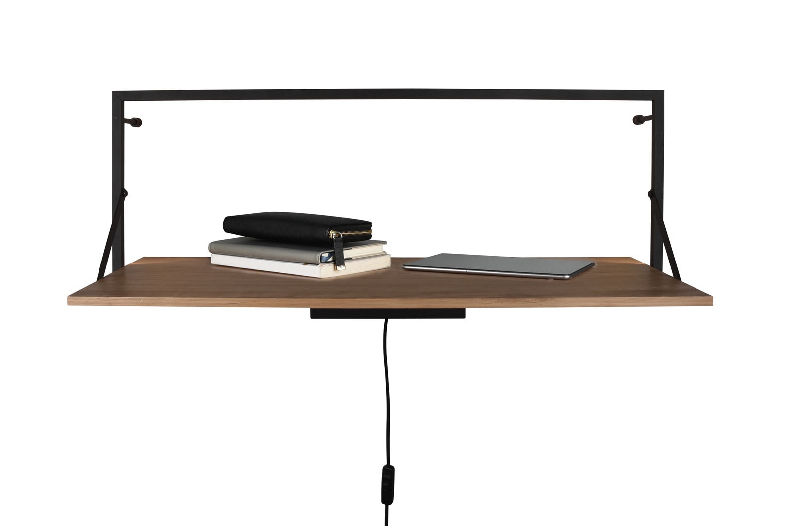 LED-Regal Leonie 90 x 30 cm Artisan-Eiche/schwarz