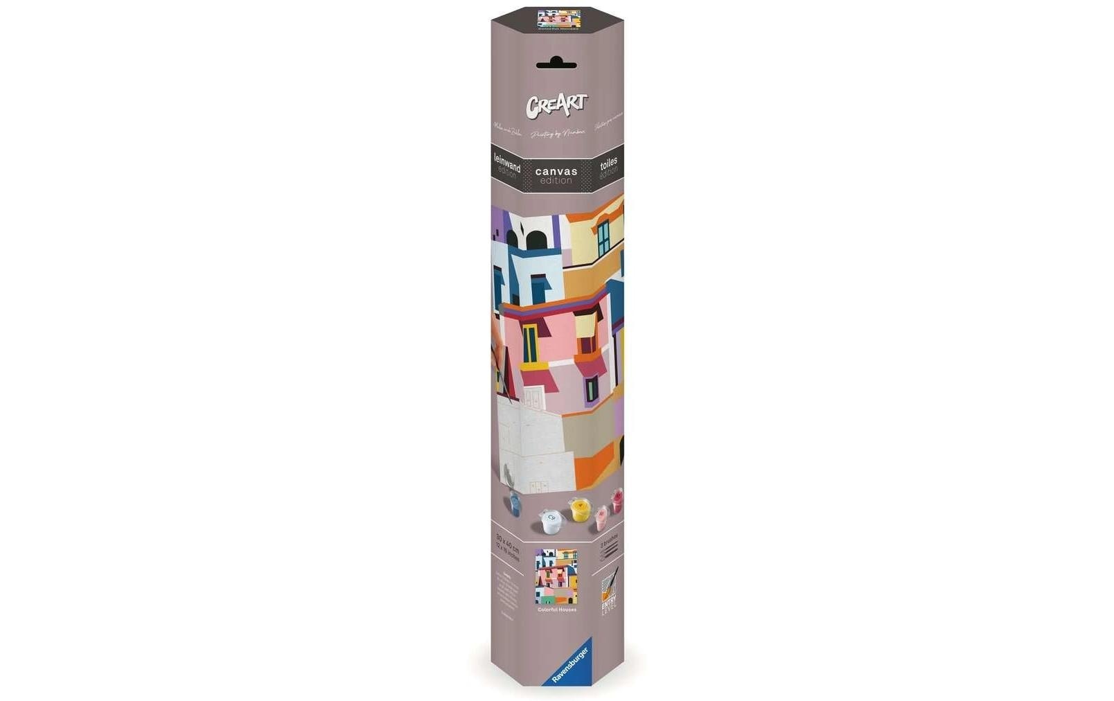 Ravensburger Malen nach Zahlen »CreArt Colorful Houses«