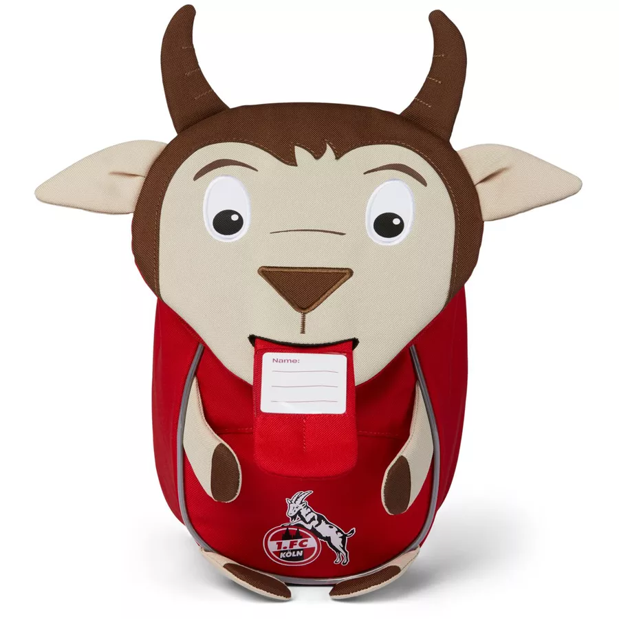 Affenzahn Kleine Freunde - Kinderrucksack: Hennes Geißbock (FC Köln)