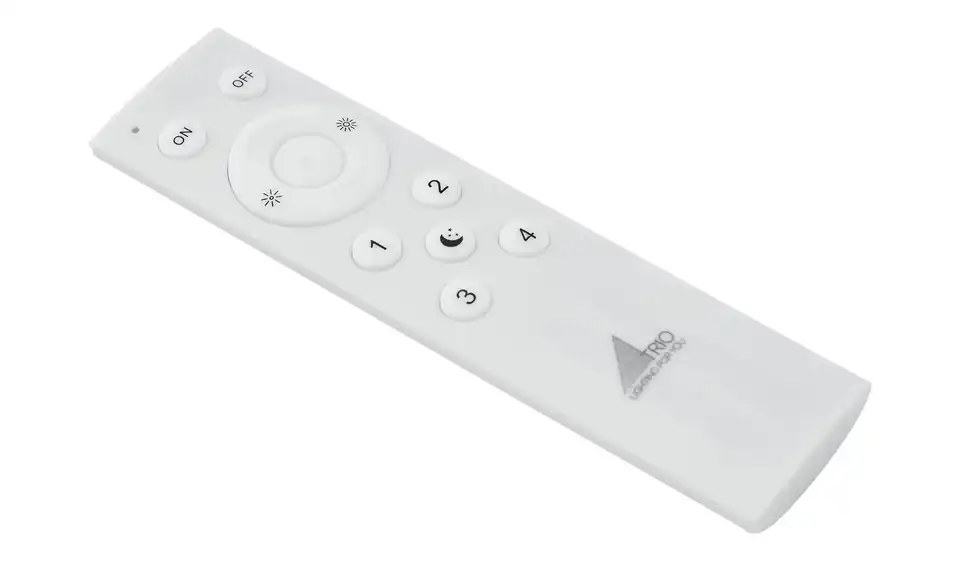 Trio LED Deckenleuchte 3-flammig Schwarz, lackiert