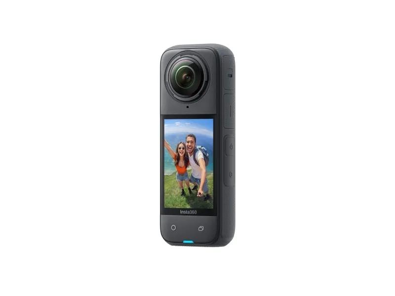 Insta360 X4 - 360° action-kamera - 8K / 30 fps - 72 MP - Wi-Fi, Bluetooth op til 10 m - sort