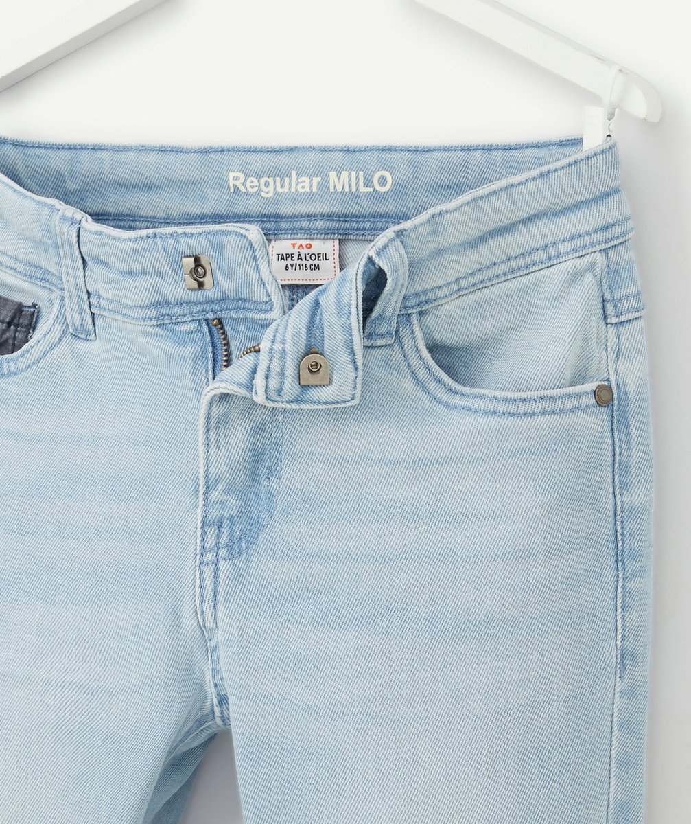 MILO LE JEAN DROIT CLAIR EN DENIM LESS WATER