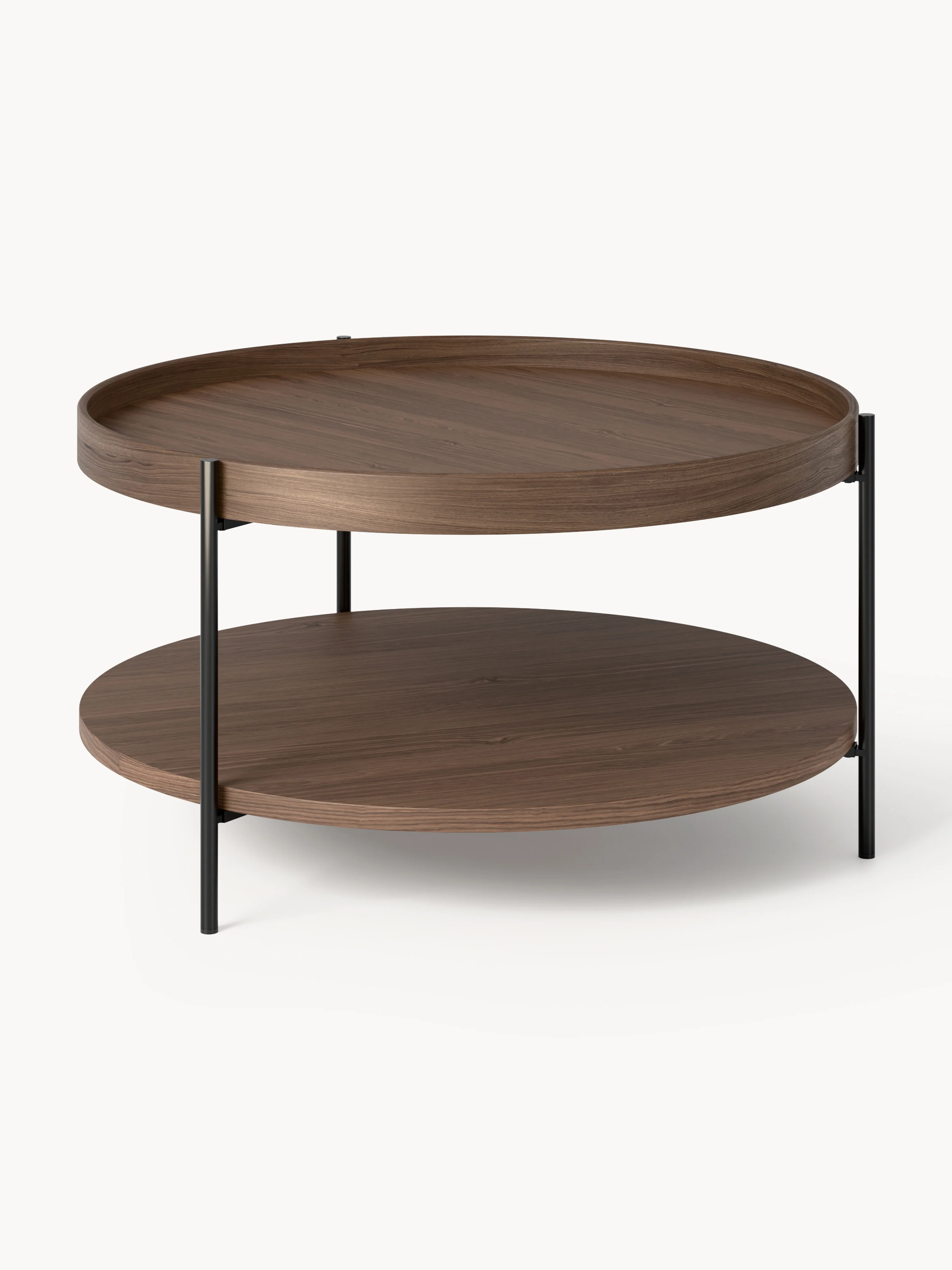 Ronde houten salontafel Renee