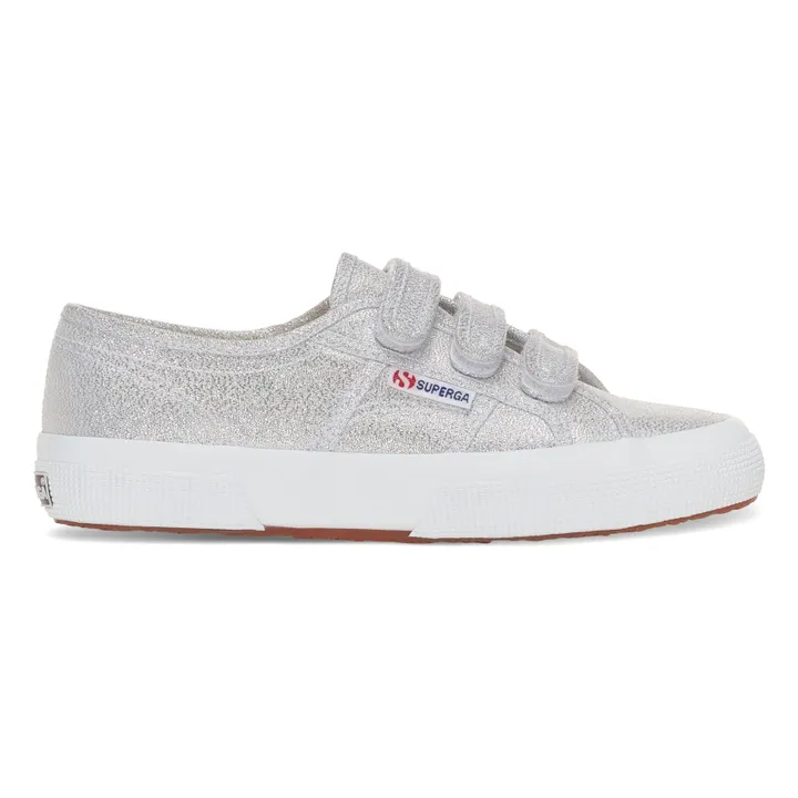 Superga Baskets 2750 Scratchs Tissus Lamé | Argenté
