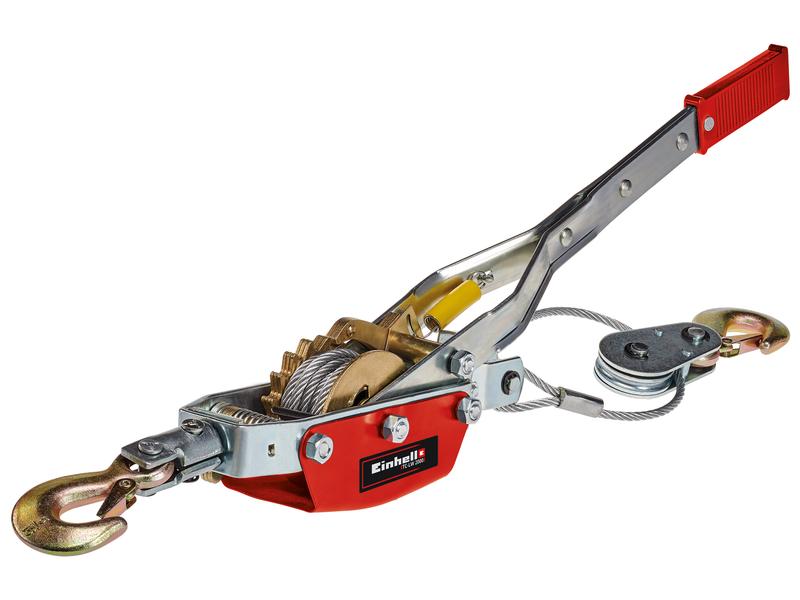 Einhell Handhebelseilzug TC-LW 2000, 2000 kg Hebelseilzug zum Ziehen und Spannen von Lasten
